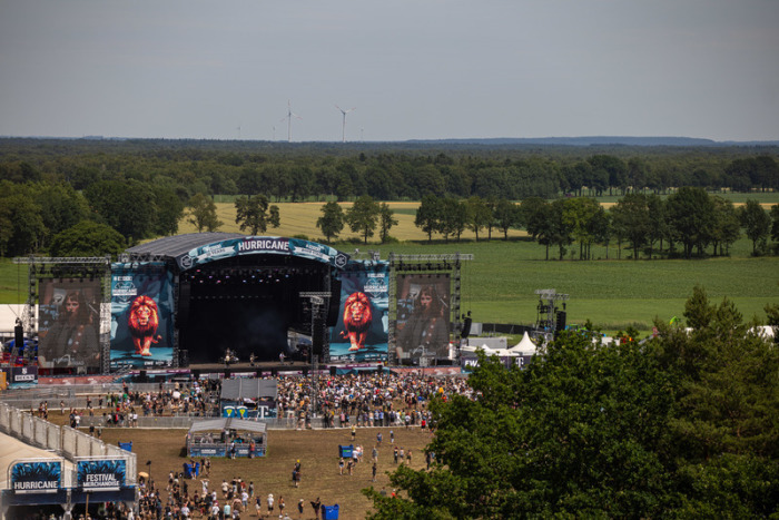 Das «Hurricane» in Scheeßel zählt zu den größten deutschen Open-Air-Festivals und feiert in diesem Jahr 30-jähriges Jubiläum. Foto: Markus Hibbeler/dpa/dpa