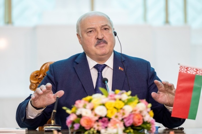 Weißrusslands Präsident Alexander Lukaschenko in Ulaanbaatar. Foto: epa/Byambasuren Byamba-ochir