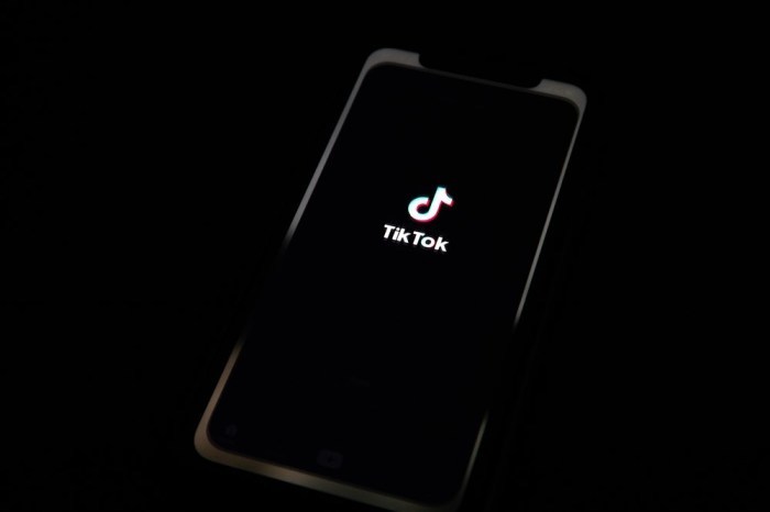 Das Logo der chinesischen Internetmedien-App TikTok ist auf einem Telefon in Peking abgebildet. Archivfoto: epa/ROMAN PILIPEY