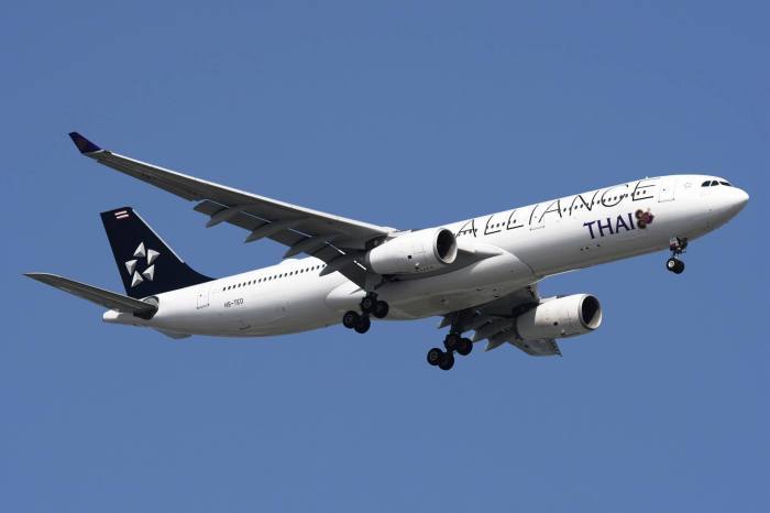 Die Aktion gilt für internationale Economy-Prämienflüge von Thai Airways International im Reisezeitraum zwischen dem 25. Mai und dem 31. Juli 2026. Bild: Thai Airways International