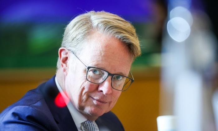 Hans Leijtens, Exekutivdirektor der Europäischen Grenz- und Küstenwache (FRONTEX). Archivfoto: epa/OLIVIER HOSLET