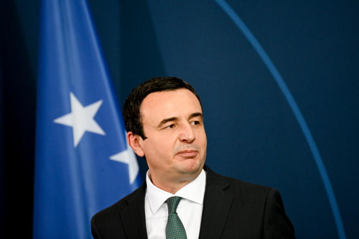 Der Ministerpräsident des Kosovo Albin Kurti. Foto: epa/Filip Singer