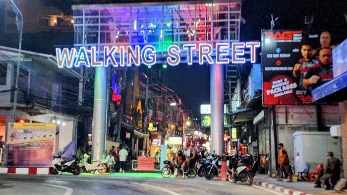 Erneut kam es in der Pattaya Walking Street zu einer gewalttätigen Auseinandersetzung im Kiez-Milieu. Archivbild: Rüegsegger