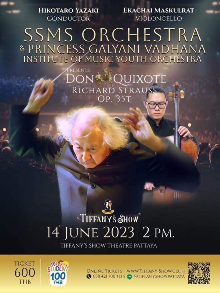 SSMS Orchestra spielt Don Quixote in Pattaya