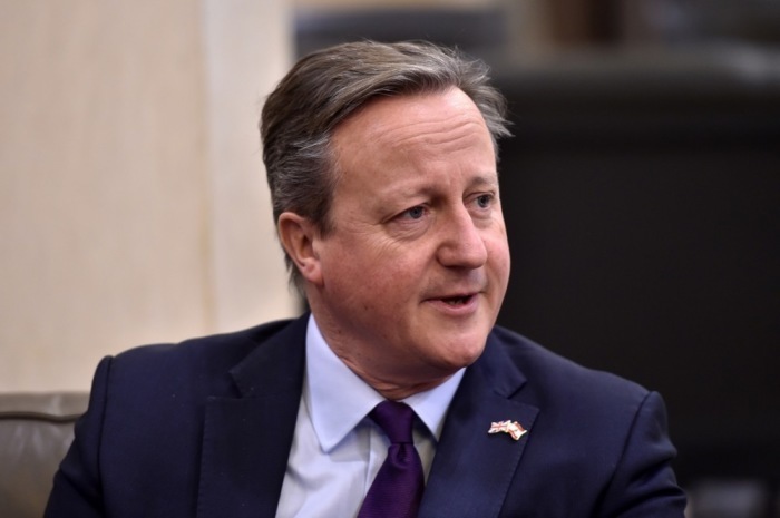 Britischer Staatssekretär für auswärtige Angelegenheiten, Commonwealth und Entwicklung David Cameron. Foto: epa/Wael Hamzeh