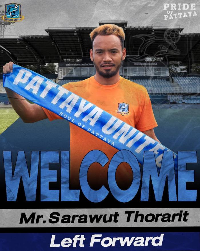 Sarawut Thorith. Foto: Pattaya United