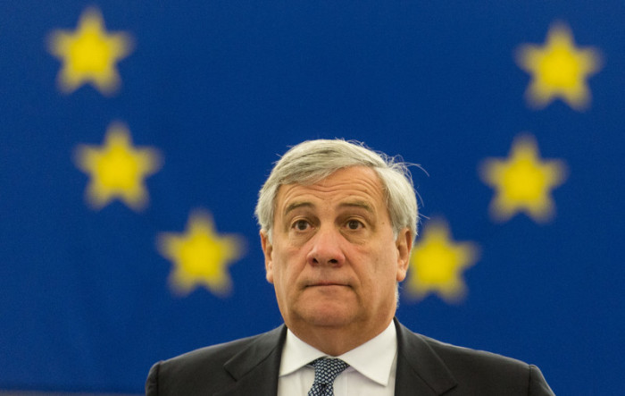  EU-Parlamentspräsident Antonio Tajani. Foto: epa/Patrick Seeger