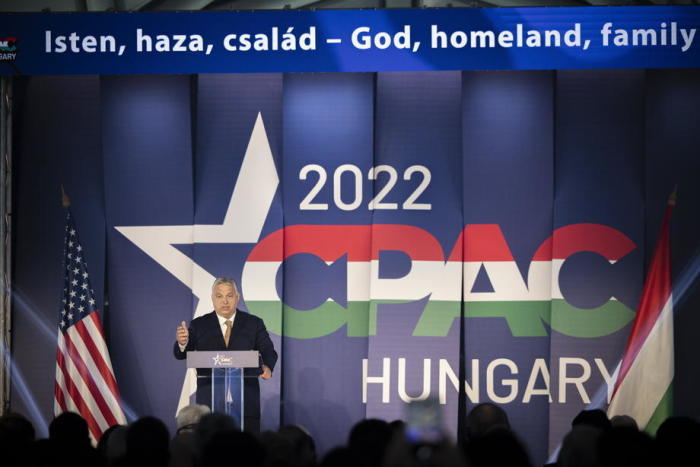 Conservative Political Action Conference (CPAC) in Budapest. Foto: epa/Zoltan Fischer Handout