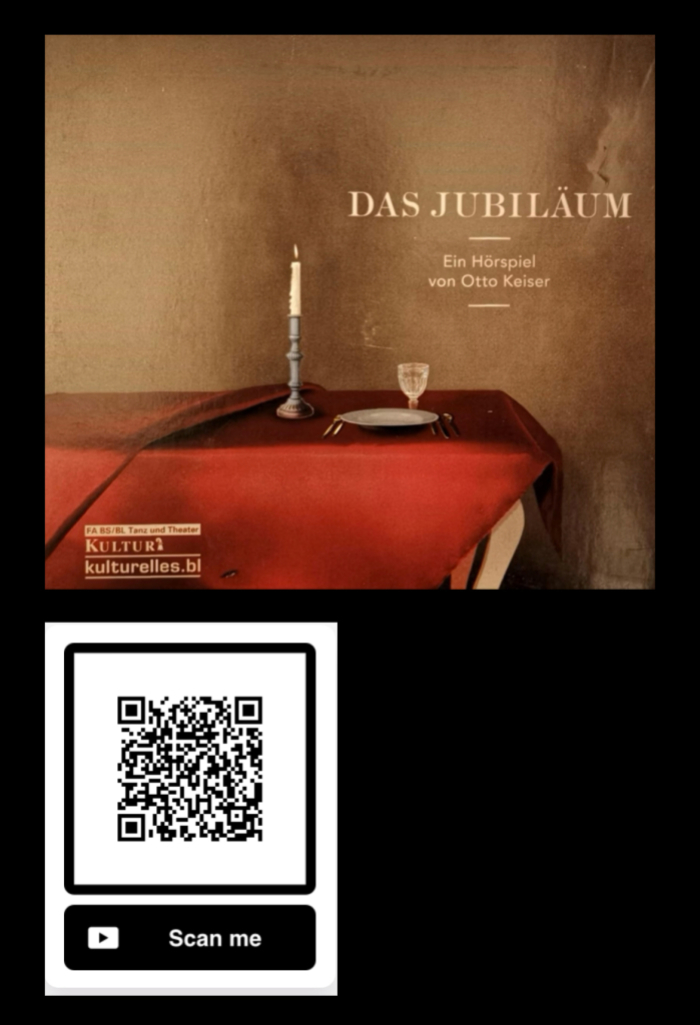 Einfach den QR-Code scannen und das Hörspiel anhören! Foto: Keiser
