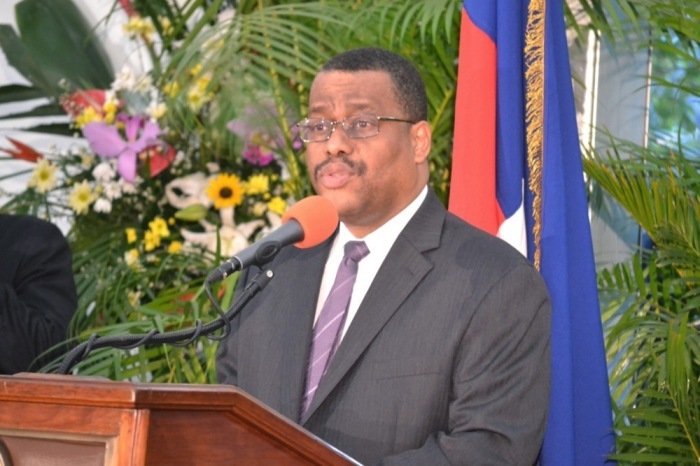 Haitianischer Premierminister Garry Conille in Port au Prince. Foto: epa/Jean Jacques Augustin