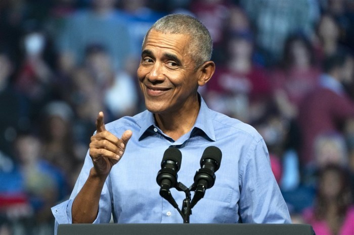 Ehemaliger US-Präsident Barack Obama. Foto: epa/Will Oliver