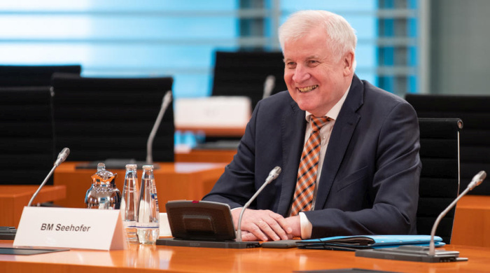 Bundesinnenminister Horst Seehofer. Foto: epa/Andreas Gora