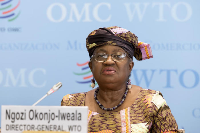 Generaldirektorin der Welthandelsorganisation (WTO), Ngozi Okonjo-Iweala. Foto: epa/Salvatore Di Nolfi