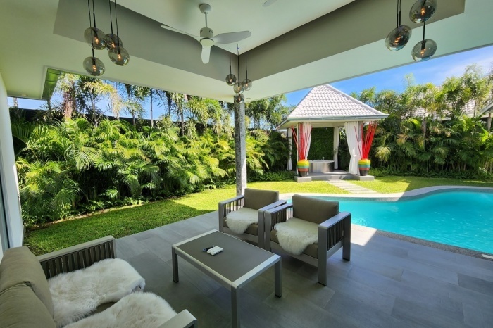 Ein solches Haus mit Grundstück kostet rund 6 Millionen Baht. Genussreich leben für wenig Geld. Fotos: Matter