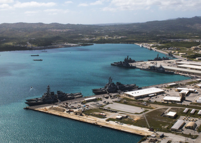  US-Marinebasis Guam. Foto: epa/Us Naval Base Guam/jeffrey Landis Handout