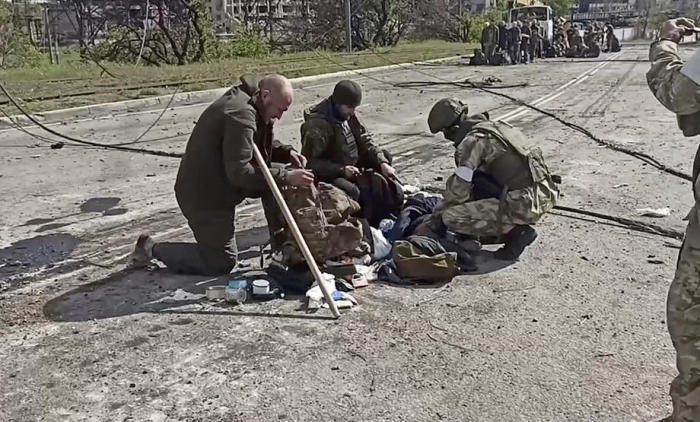 Russland militärische Operation in der Ukraine. Foto: epa/Russian Defence Ministry Press S