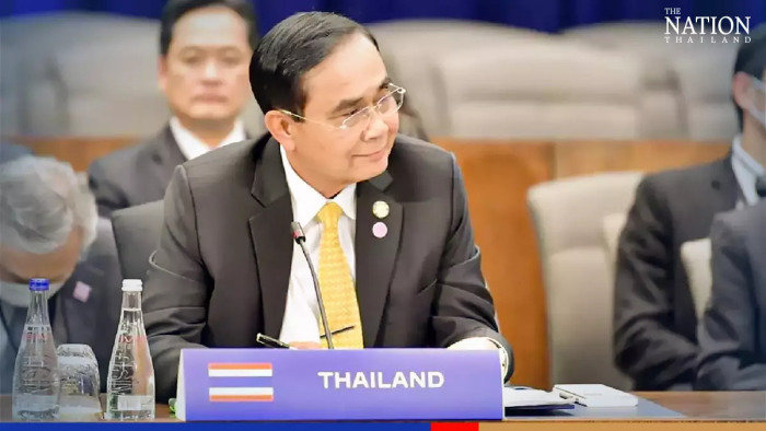 Thailands Premierminister Prayut Chan-o-cha auf dem 2. ASEAN-US-Sondergipfel in Washington. Foto: The Nation