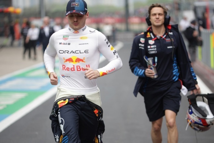 Max Verstappen, Fahrer von Red Bull Racing, in Shanghai. Foto: epa/Andres Martinez Casares
