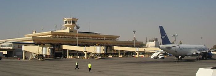 Der Internationale Flughafen von Aleppo. Foto: epa/Wikipedia