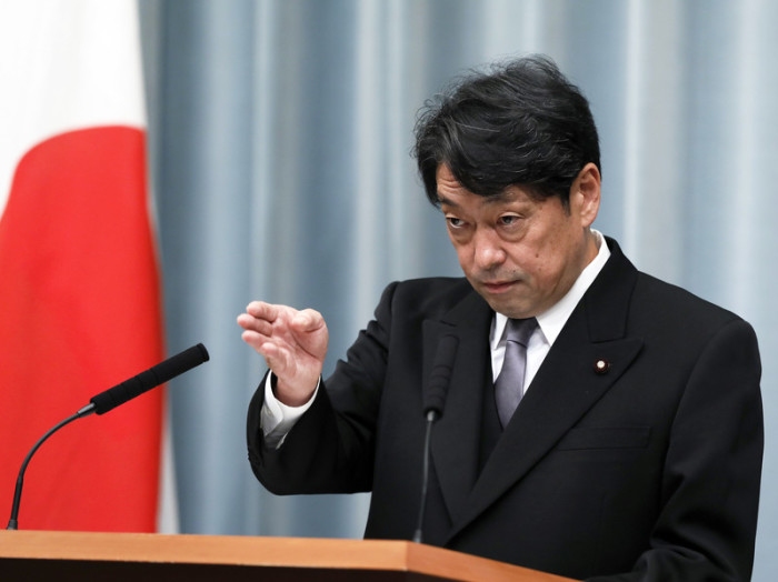  Japans Verteidigungsminister Itsunori Onodera. Foto: epa/Kimimasa Mayama