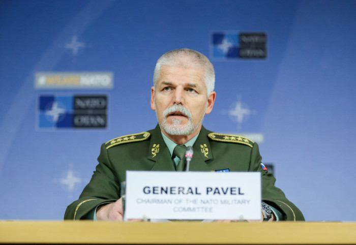 Der tschechische Präsidentschaftskandidat und Ex-General Petr Pavel. Foto: epa/Stephanie Lecocq