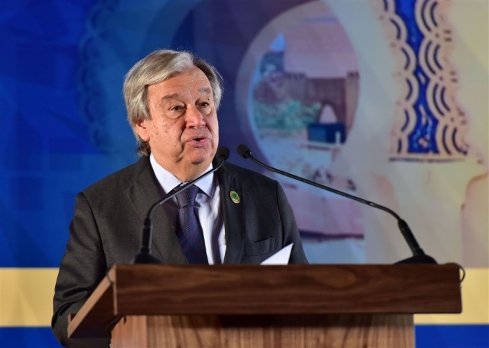 UN Secretary-General Antonio Guterres. Foto: epa/Jalal Morchidi