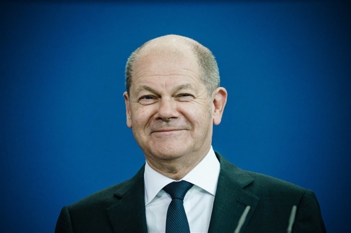 Der deutsche Bundeskanzler Olaf Scholz. Foto: epa/Clemens Bilan