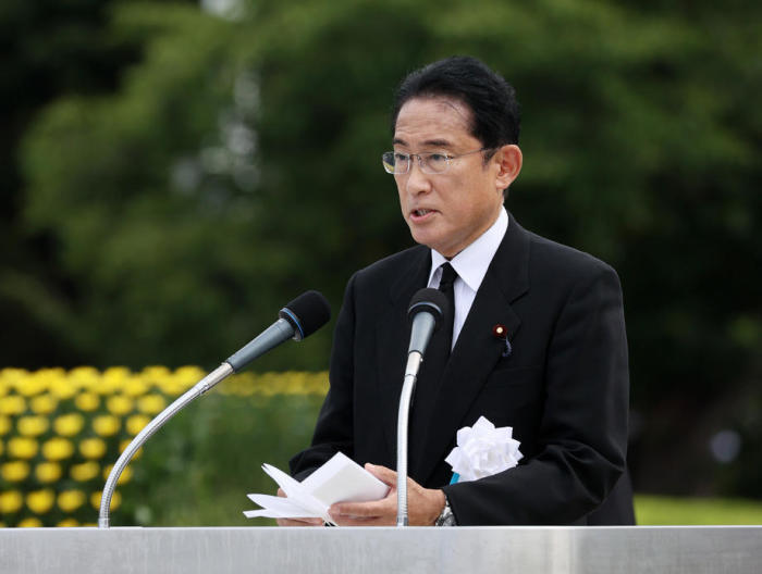 Japanischer Premierminister Fumio Kishida. Foto: epa/Jiji-presse