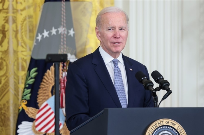 Der US-Präsident Joe Biden in Washington. Foto: epa/Oliver Contreras
