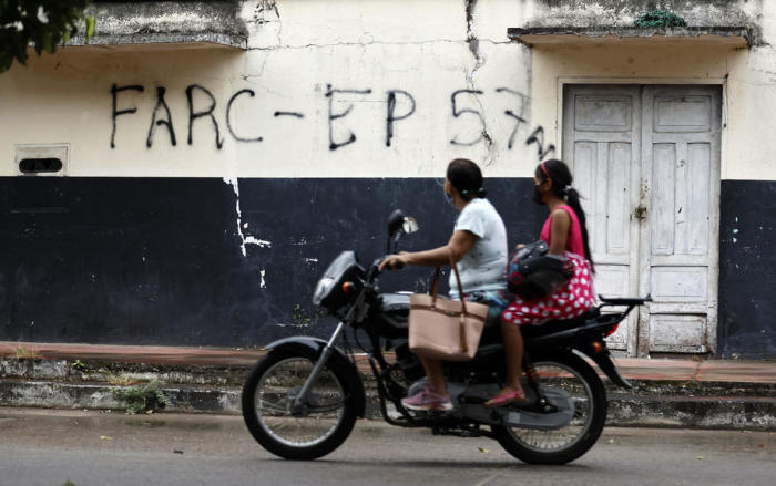 Saravena wird durch den anhaltenden Konflikt zwischen der ELN und den FARC-Dissidenten gestört. Foto: epa/Mauricio Dueñas Castañeda