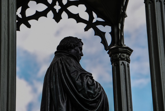  Das Genfer Museum der Reformation feiert den 500. Jahrestag der Veröffentlichung von Martin Luthers 95 Thesen. Foto: epa/Filip Singer