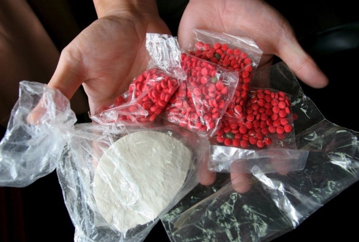Ya-Ba-Tabletten werden in Thailand teilweise bereits für 30 bis 50 Baht pro Stück verkauft. Foto: epa/Barbara Walton