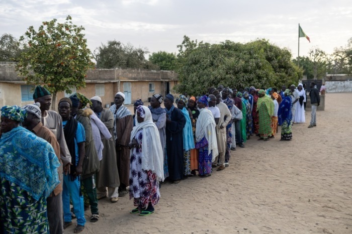 Die Präsidentschaftswahlen im Senegal. Foto: epa/Jerome Favre