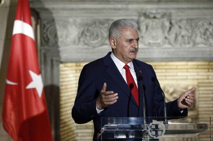  Ministerpräsident Binali Yildirim. Foto: epa/Yannis Kolesidis