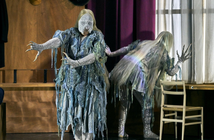 Fortsetzung der Bayreuther Festspiele mit Richard Wagners «Götterdämmerung» in einer Inszenierung von Valentin Schwarz. Foto: Enrico Nawrath
