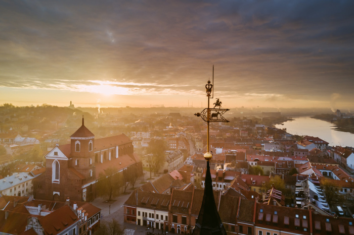 Kaunas beendet an diesem Wochenende sein Jahr als Europäische Kulturhauptstadt. Foto: Andrius Aleksandravičius/Organisation Kaunas 2022/dpa