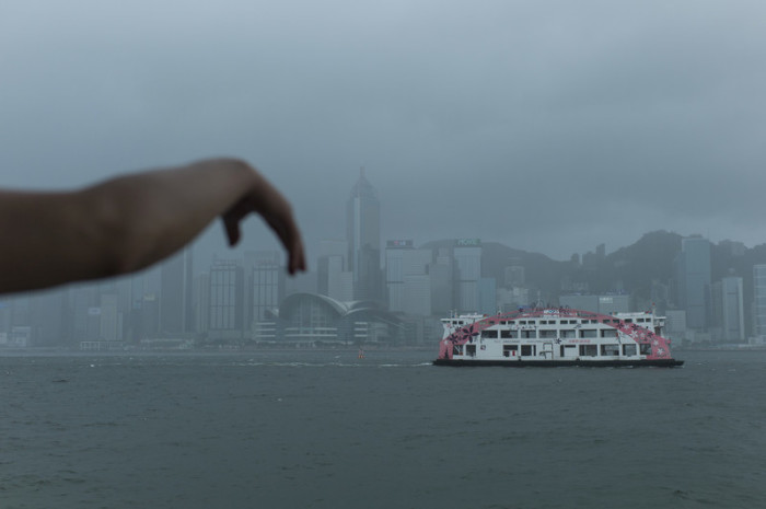  Der Victoria Harbour in Hongkong am 12. Juni 2017. Foto: epa/Jerome Favre