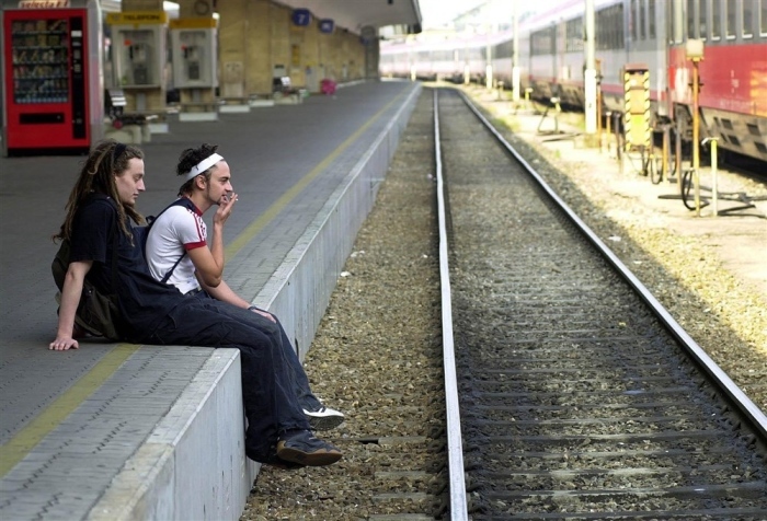 Österreichische Streiks haben Auswirkungen auf den Wiener Eisenbahnverkehr. Foto: epa/Roland Schlager