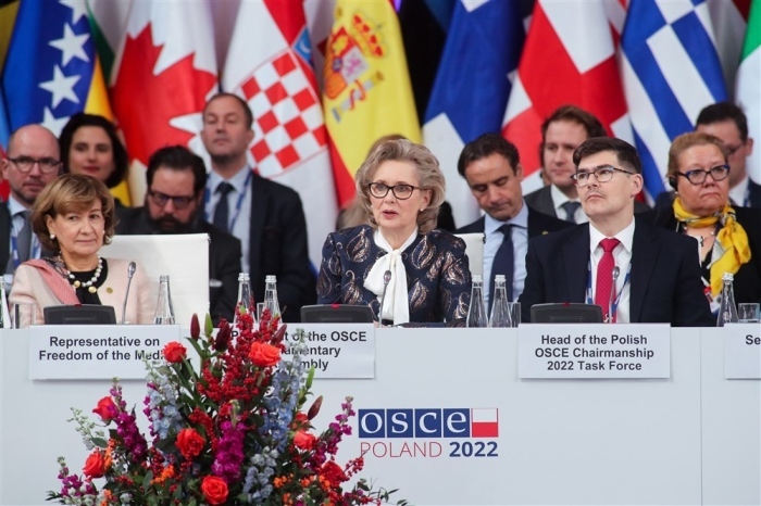 Ministerrat der OSZE in Lodz. Foto: epa/Roman Zawistowski
