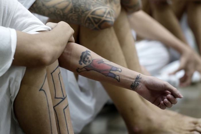 Mega-Knast für salvadorianische Banden in Tecoluca. Foto: epa/Rodrigo Sura