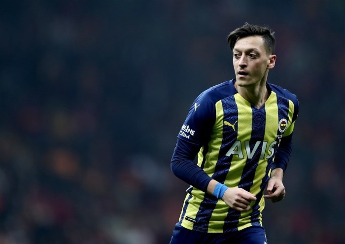 Fenerbahces Mesut Özil reagiert in Istanbul. Archivfoto: epa/SEDAT SUNA