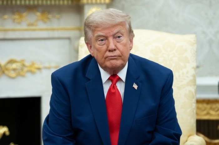 US-Präsident Donald Trump empfängt den libanesischen Präsidenten Joseph Aoun zu einem Gespräch im Oval Office des Weißen Hauses in Washington. Foto: EPA/Aaron Schwartz/pool