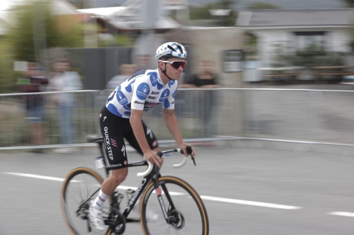 Remco Evenepoel, belgischer Radfahrer. Foto: epa/Manu Bruque