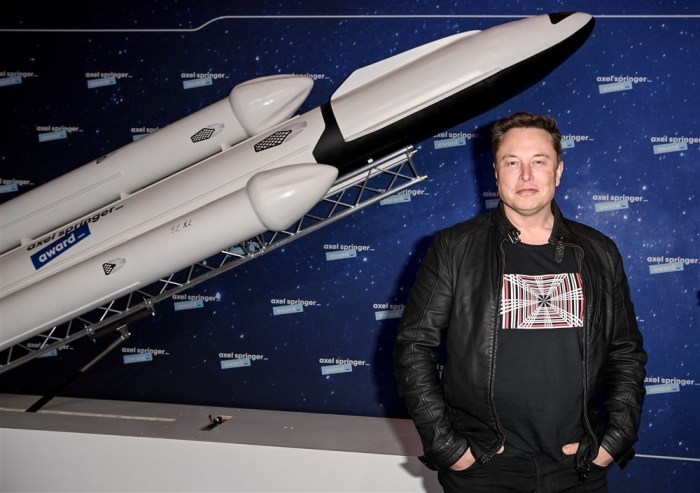 Elon Musk, Eigentümer von SpaceX und CEO von Tesla. Foto: epa/Britta Pedersen