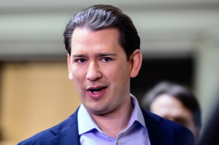 Sebastian Kurz trifft zum zwölften Verhandlungstag seines Prozesses am Landesgericht in Wien ein. Foto: epa/Christian Bruna