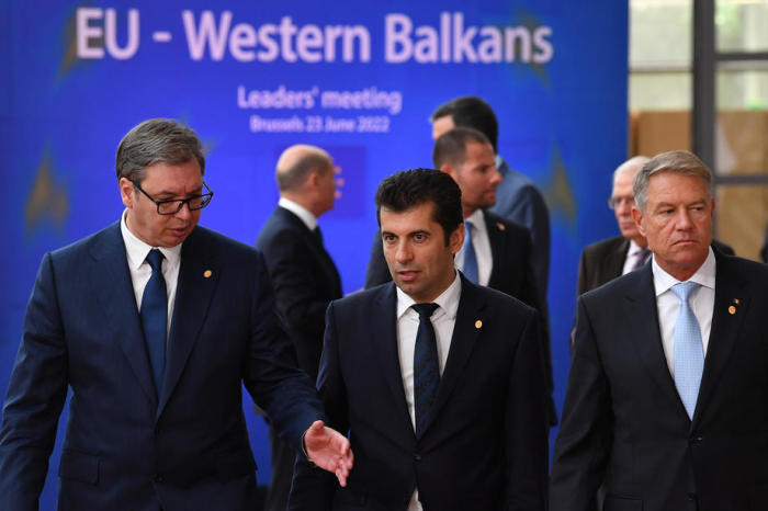 Treffen der Staats- und Regierungschefs der EU und der westlichen Balkanstaaten. Foto: epa/John Thys / Pool
