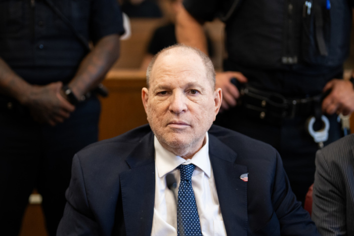 arvey Weinstein erscheint vor dem Strafgericht in Manhattan. Foto: Adam Gray/Pool Bloomberg/ap/dpa
