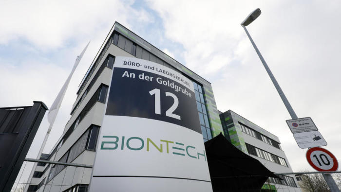 Coronavirus-Impfstoff-Hersteller BionTech in Mainz. Foto: epa/Ronald Wittek