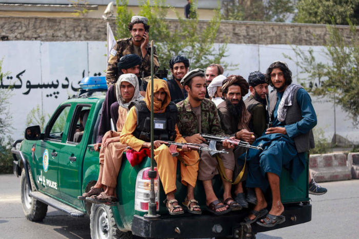 Taliban-Streife in Kabul. Archivfoto: epa/STRINGER
