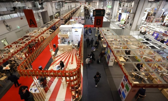 Die Internationale Frankfurter Buchmesse 2023. Foto: epa/Ronald Wittek